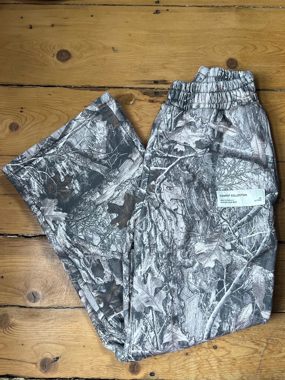 Comfrt Collection TIMBER Camo Straight Leg Camo Sweatpants